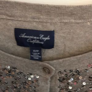 American Eagle Outfitters Sweaters - Sequined American Eagle Cardigan xs American Eagle Outfitters Sweaters - Sequined American Eagle Cardigan xs